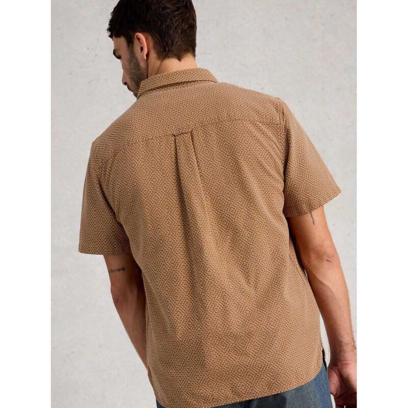 White Stuff Tile Stitch S/S Shirt image number 5